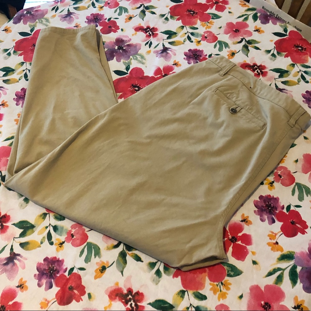 Lane Bryant Boyfriend Khaki Pants